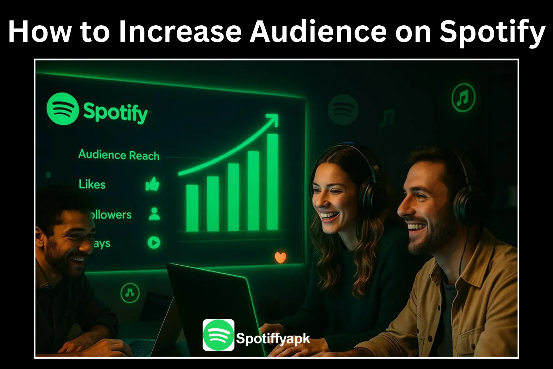 How to Increase Audience or Global Listeners on Spotify