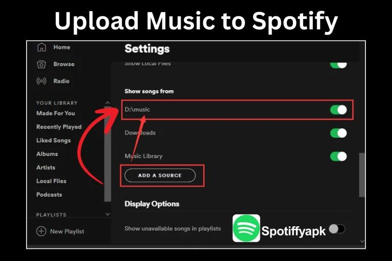 Upload Music to Spotify