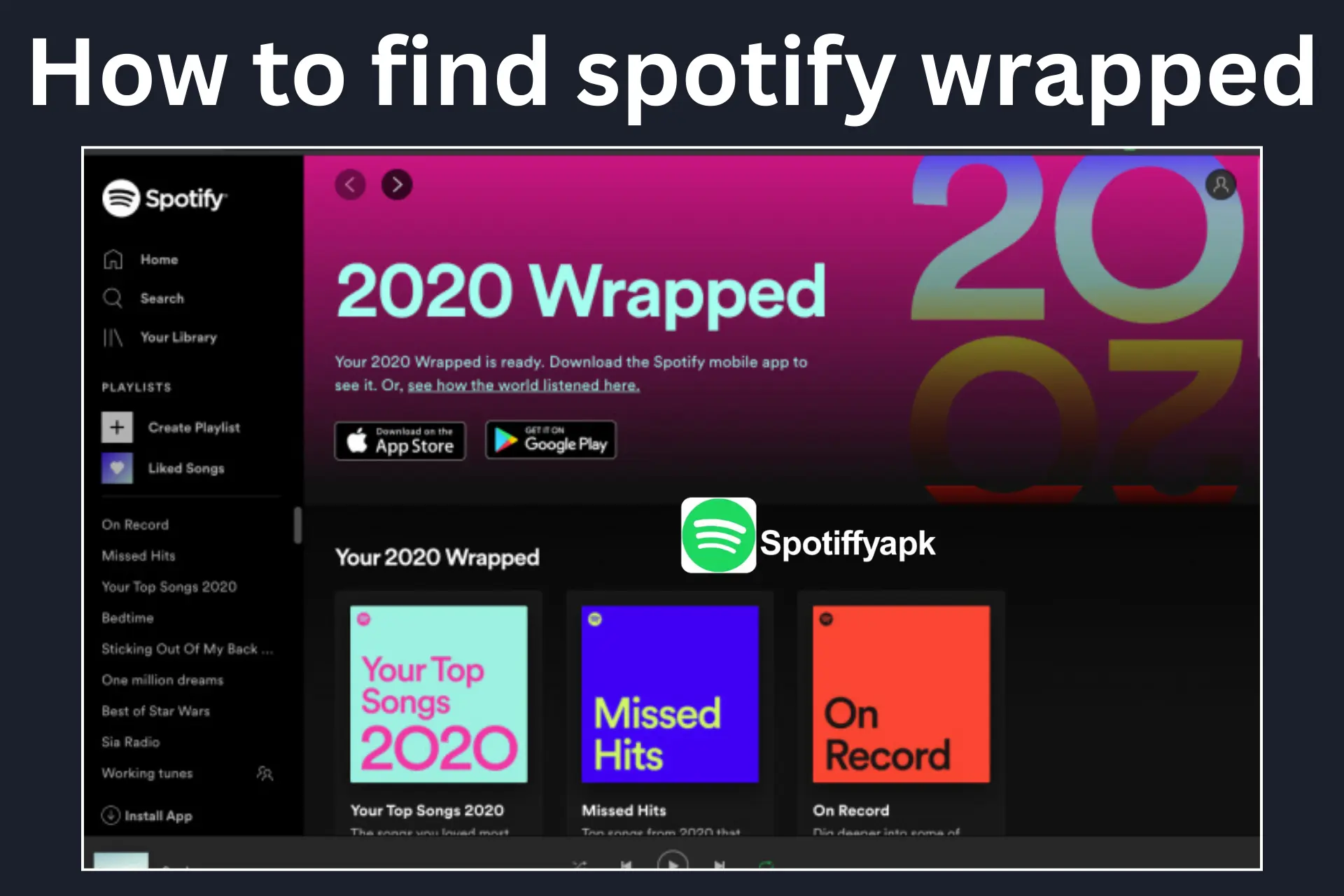 How to Find Spotify Wrapped